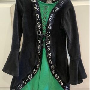 Disney Hocus Pocus Costume Dress EUC SIZE 4/5